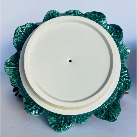 Fitz and Floyd,  Fitz & Floyd Classic Rooster canister Cookie Jar vintage, mint - Picture 8 of 16